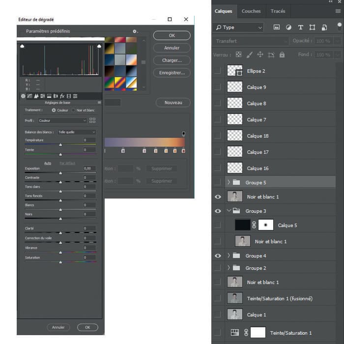 illustration de photoshop