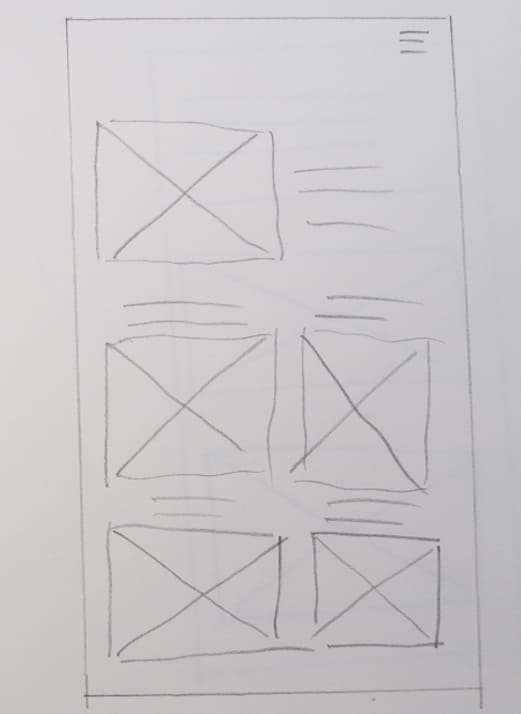 quatrième image d'un prototype papier