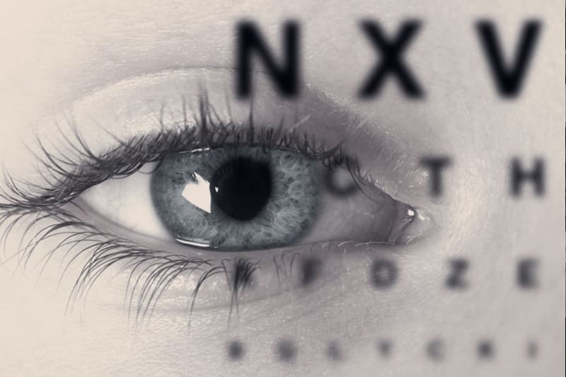image d'un oeil en gros plan